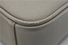 Authentic BURBERRY Vintage Leather Shoulder Cross Body Bag Gray 8741D