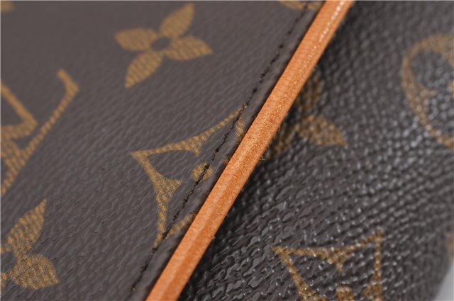 Authentic Louis Vuitton Monogram Pochette Twin GM Shoulder Bag M51852 LV 8741F