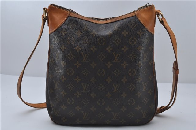 Auth Louis Vuitton Monogram Odeon MM Shoulder Cross Body Bag M56389 LV 8744D