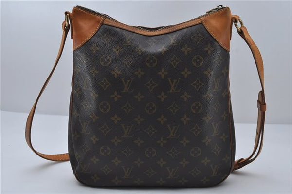 Auth Louis Vuitton Monogram Odeon MM Shoulder Cross Body Bag M56389 LV 8744D