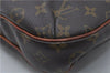 Auth Louis Vuitton Monogram Odeon MM Shoulder Cross Body Bag M56389 LV 8744D