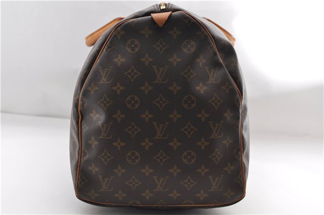 Authentic Louis Vuitton Monogram Keepall 55 Travel Boston Bag M41424 LV 8745D