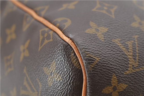 Authentic Louis Vuitton Monogram Keepall 55 Travel Boston Bag M41424 LV 8745D
