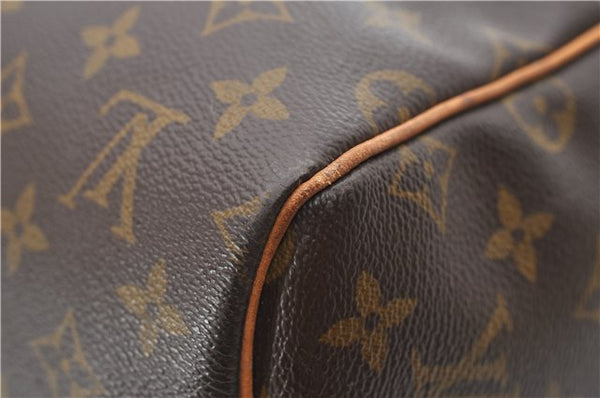 Authentic Louis Vuitton Monogram Keepall 55 Travel Boston Bag M41424 LV 8745D