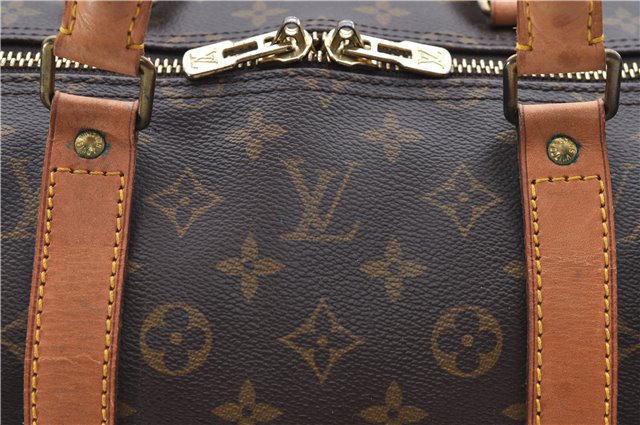 Authentic Louis Vuitton Monogram Keepall 55 Travel Boston Bag M41424 LV 8745D
