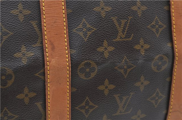 Authentic Louis Vuitton Monogram Keepall 55 Travel Boston Bag M41424 LV 8745D