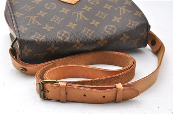 Authentic Louis Vuitton Monogram Cartouchiere MM M51253 Shoulder Cross Bag 8745F