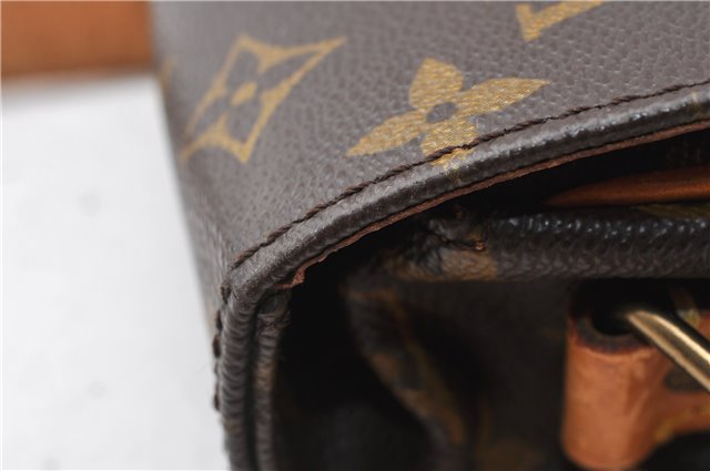 Authentic Louis Vuitton Monogram Cartouchiere MM M51253 Shoulder Cross Bag 8745F