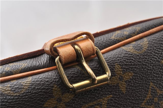 Authentic Louis Vuitton Monogram Cartouchiere MM M51253 Shoulder Cross Bag 8745F