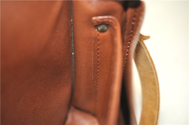 Authentic Louis Vuitton Monogram Cartouchiere MM M51253 Shoulder Cross Bag 8745F