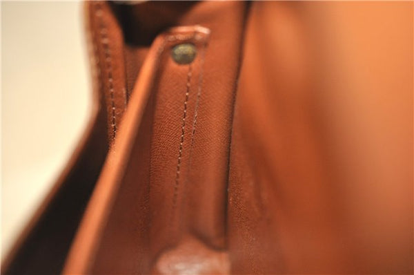 Authentic Louis Vuitton Monogram Cartouchiere MM M51253 Shoulder Cross Bag 8745F