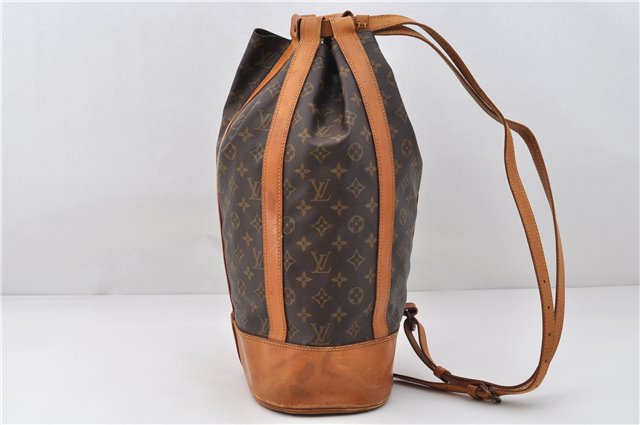 Authentic Louis Vuitton Monogram Randonnee GM Shoulder Bag M42244 LV 8746E