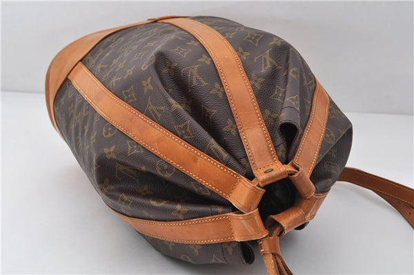 Authentic Louis Vuitton Monogram Randonnee GM Shoulder Bag M42244 LV 8746E