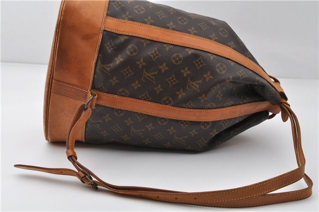 Authentic Louis Vuitton Monogram Randonnee GM Shoulder Bag M42244 LV 8746E