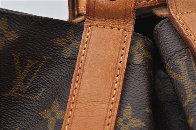 Authentic Louis Vuitton Monogram Randonnee GM Shoulder Bag M42244 LV 8746E