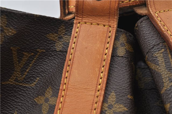 Authentic Louis Vuitton Monogram Randonnee GM Shoulder Bag M42244 LV 8746E