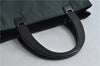 Authentic PRADA TESSUTO PLEX Plastic Nylon Hand Bag Purse B8364 Green 8747C