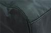 Authentic PRADA TESSUTO PLEX Plastic Nylon Hand Bag Purse B8364 Green 8747C