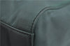 Authentic PRADA TESSUTO PLEX Plastic Nylon Hand Bag Purse B8364 Green 8747C