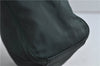 Authentic PRADA TESSUTO PLEX Plastic Nylon Hand Bag Purse B8364 Green 8747C