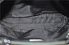 Authentic PRADA TESSUTO PLEX Plastic Nylon Hand Bag Purse B8364 Green 8747C