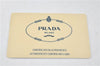 Authentic PRADA TESSUTO PLEX Plastic Nylon Hand Bag Purse B8364 Green 8747C