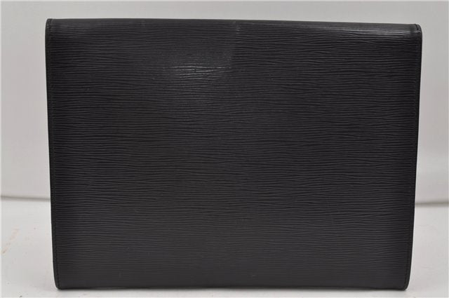 Authentic Louis Vuitton Epi Iena 32 Clutch Bag Black M52722 LV 8748D