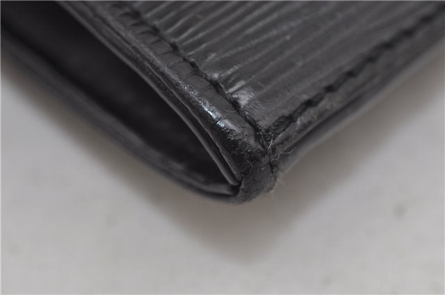 Authentic Louis Vuitton Epi Iena 32 Clutch Bag Black M52722 LV 8748D