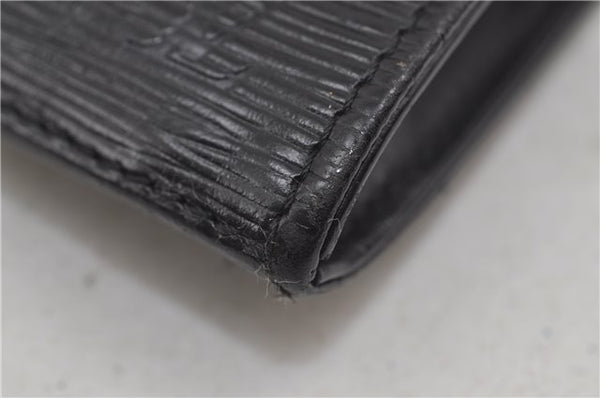 Authentic Louis Vuitton Epi Iena 32 Clutch Bag Black M52722 LV 8748D