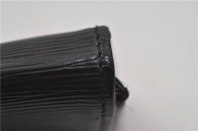 Authentic Louis Vuitton Epi Iena 32 Clutch Bag Black M52722 LV 8748D