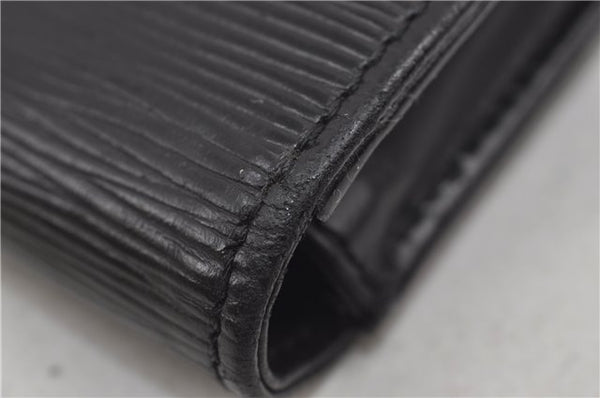 Authentic Louis Vuitton Epi Iena 32 Clutch Bag Black M52722 LV 8748D