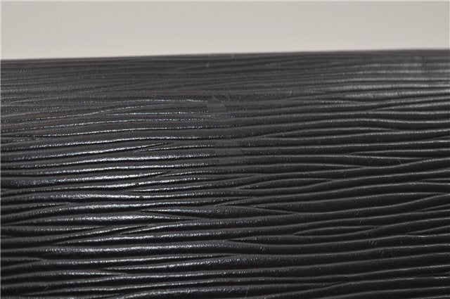 Authentic Louis Vuitton Epi Iena 32 Clutch Bag Black M52722 LV 8748D