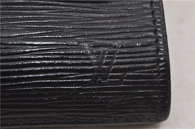 Authentic Louis Vuitton Epi Iena 32 Clutch Bag Black M52722 LV 8748D