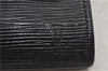 Authentic Louis Vuitton Epi Iena 32 Clutch Bag Black M52722 LV 8748D
