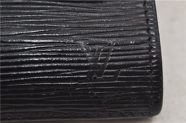 Authentic Louis Vuitton Epi Iena 32 Clutch Bag Black M52722 LV 8748D
