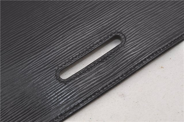 Authentic Louis Vuitton Epi Iena 32 Clutch Bag Black M52722 LV 8748D