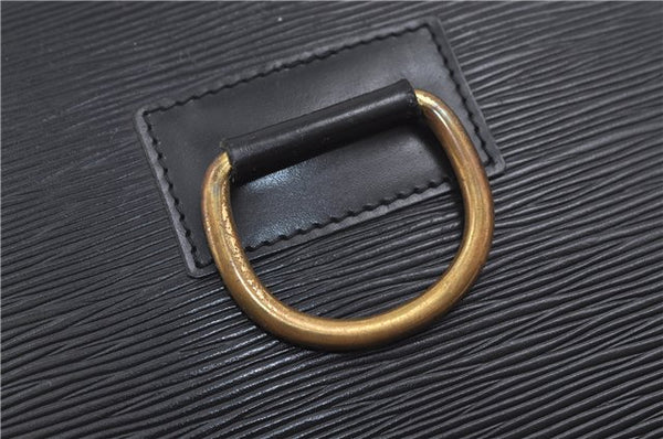 Authentic Louis Vuitton Epi Iena 32 Clutch Bag Black M52722 LV 8748D