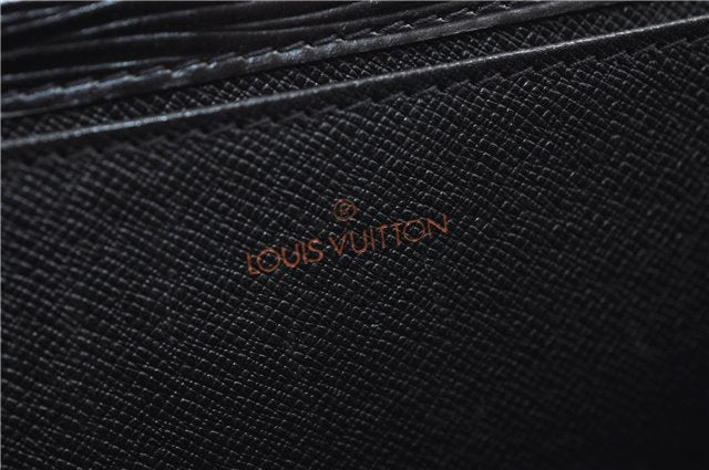 Authentic Louis Vuitton Epi Iena 32 Clutch Bag Black M52722 LV 8748D