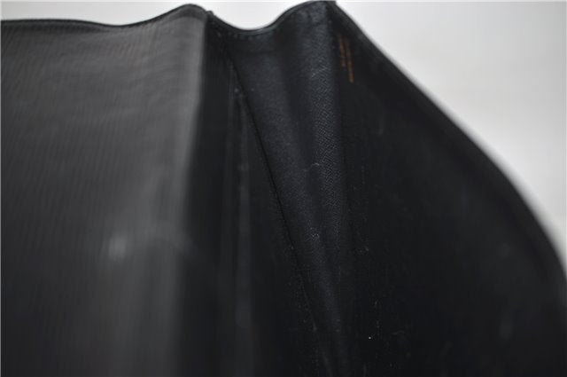 Authentic Louis Vuitton Epi Iena 32 Clutch Bag Black M52722 LV 8748D