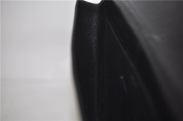 Authentic Louis Vuitton Epi Iena 32 Clutch Bag Black M52722 LV 8748D