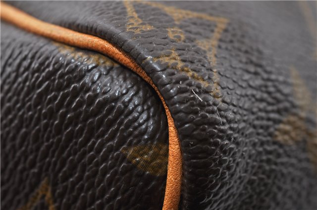 Authentic Louis Vuitton Monogram Speedy 25 Boston Hand Bag M41528 LV 8748F