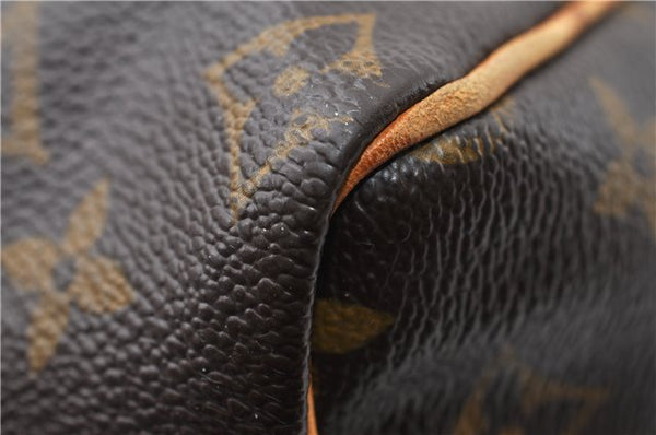Authentic Louis Vuitton Monogram Speedy 25 Boston Hand Bag M41528 LV 8748F