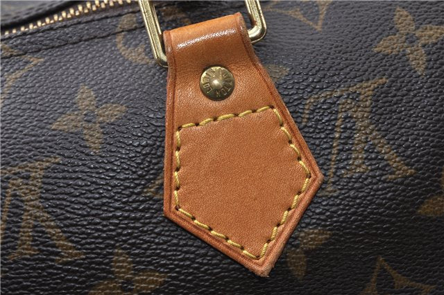 Authentic Louis Vuitton Monogram Speedy 25 Boston Hand Bag M41528 LV 8748F