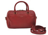 Auth SAINT LAURENT Baby Duffle 2Way Shoulder Hand Bag Purse Leather Red 8749D