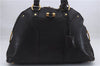 Authentic YVES SAINT LAURENT Muse Shoulder Hand Bag Leather 156464 Brown 8751D