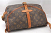 Authentic Louis Vuitton Monogram Saumur 30 Shoulder Cross Bag M42256 LV 8752F