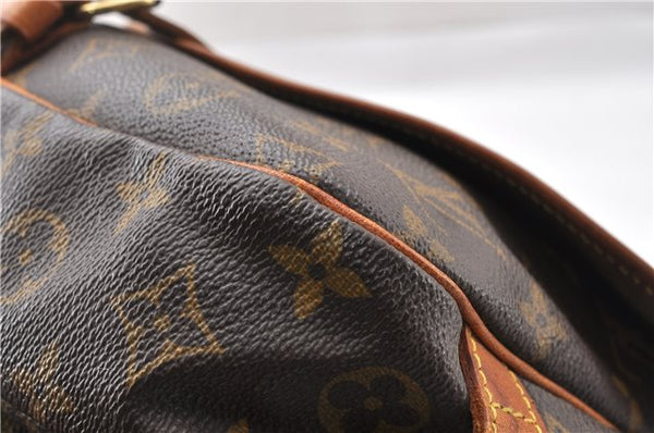 Authentic Louis Vuitton Monogram Saumur 30 Shoulder Cross Bag M42256 LV 8752F