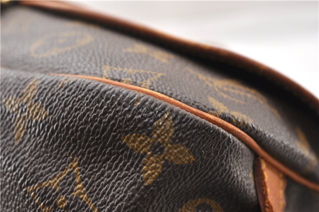 Authentic Louis Vuitton Monogram Saumur 30 Shoulder Cross Bag M42256 LV 8752F