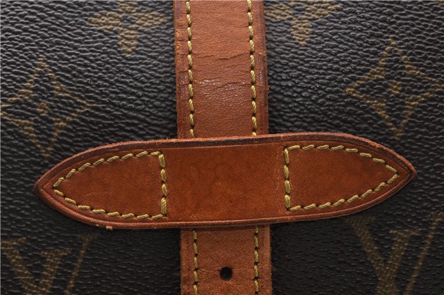 Authentic Louis Vuitton Monogram Saumur 30 Shoulder Cross Bag M42256 LV 8752F