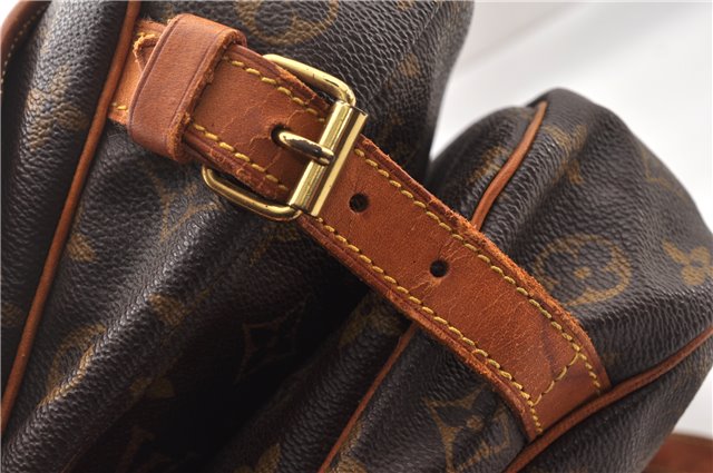 Authentic Louis Vuitton Monogram Saumur 30 Shoulder Cross Bag M42256 LV 8752F